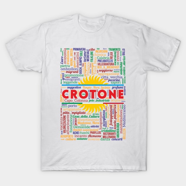 Wordart: Crotone T-Shirt by Condormax